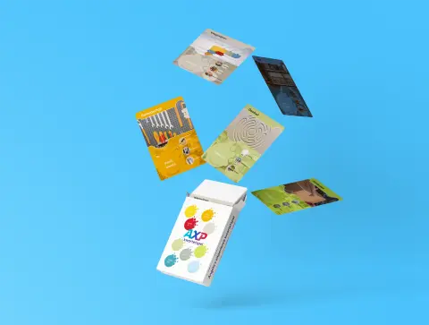 Kwartetspel Mockup